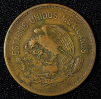 Mexico ESTADOS UNIDOS MEXICANOS Bronze 1945 20 Centavos  KM# 439 (27 587)