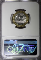 FRANCE 1990 10 Francs Spirit of Bastille NGC MS66 GEM BU KM# 964.1 (042)