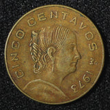 Mexico  1973 5 Centavos Josefa Ortiz de Domínguez KM# 427 (27 447)