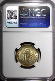 South Africa Silver 1964 10 Cents Jan van Riebeeck NGC MS62 Toned KM# 60 (039)