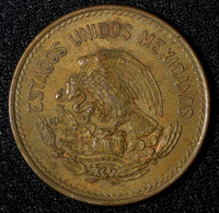 Mexico ESTADOS UNIDOS MEXICANOS Bronze 1954 20 Centavos KM# 439 (28 002)