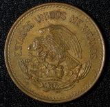 Mexico ESTADOS UNIDOS MEXICANOS Bronze 1954 20 Centavos KM# 439 (28 002)