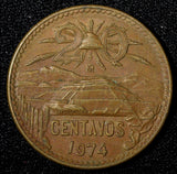Mexico ESTADOS UNIDOS MEXICANOS Bronze 1974 Mo  20 Centavos KM# 441 (27 523)