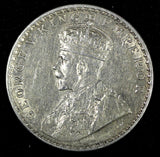 India-British George V Silver 1919 (C) Rupee Calcutta Mint KM# 524 (27 324)