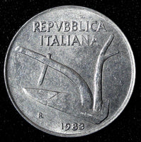 Italy Aluminium 1953 - 1983  R 10 Lire KM# 93 RANDOM PICK (1 Coin) (974)