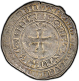 Belgium Flanders Louis II (1346-84) Silver Double 2 Gros PCGS XF40 Roberts-8155