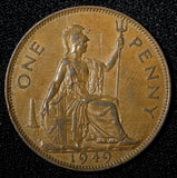 Great Britain George VI Bronze 1949 1 Penny 1st Year Type KM# 869 (28 921)