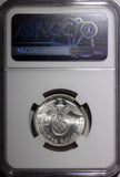 GERMANY-Third Reich Silver 1939 A 2 Reichs Mark NGC MS63 Hindenburg KM# 93 (018)