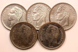 Venezuela 1989 5 Bolivares 1 Year Type Y# 53a.1 RANDOM PICK (1 COIN ) (086)