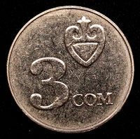 Kyrgyzstan 2008 3 Som UNC 1 Year Type KM# 15 RANDOM PICK (1 Coin) (085)