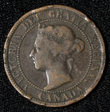 Canada Victoria Bronze 1898 1 Cent KM# 7   (28 842)