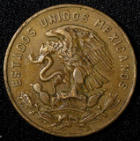 MEXICO  Bronze 1955 Mo 20 Centavos 1st Year Type  KM# 440 (27 544)