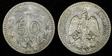 Mexico ESTADOS UNIDOS MEXICANOS Silver 1919 50 Centavos KM# 446 (27 240)