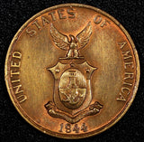 Philippines U.S. Administration Bronze 1944 S 1 Centavo San Francisco KM# 179(7)