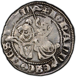 BELGIUM FRENCH  John II of Avesnes Silver (1302-03)1/2 Gros  PCGS XF40 TOP GRADE
