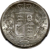 Great Britain Victoria Silver 1883 1/2 Crown NGC MS63 SCARCE KM# 756 (02)