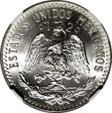 MEXICO Silver 1941 M 20 Centavos Radiant Liberty cap NGC MS66 GEM BU KM# 438 (1)