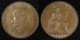 GREAT BRITAIN George V (1910-1936) Bronze 1936 1 Penny KM#838 (27 408)