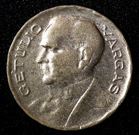Brazil Getúlio Dornelles Vargas 1942 400 Reis WWII ISSUE KM# 547 ( 27 790)