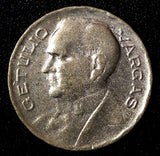 Brazil Getúlio Dornelles Vargas 1942 400 Reis WWII ISSUE KM# 547 ( 27 790)
