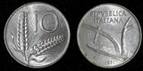 Italy Aluminum 1971 R 10 Lire Rome Mint KM# 93 (28 663)