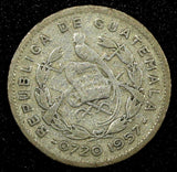 Guatemala Silver 1957 5 Centavos KM# 257.1 (24 420)