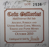 MEXICO Silver 1895 Zs FZ 8 Reales Box KM# 377.13 Ex. Coin Galleries (339)