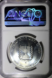 Israel Silver 1974 25 Lirot NGC MS67 GEM BU David Ben Gurion KM# 79.1 (033)
