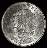 MEXICO Silver 1968 Mo  25 Pesos Olympic  22.5 g UNC Sparkle Toning KM#479.1 (34)