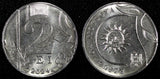 MOLDOVA 2024 2 Lei 23.7 mm KM# 154 GEM BU  RANDOM PICK (1 Coin)