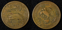 Mexico ESTADOS UNIDOS MEXICANOS Bronze 1945 20 Centavos  KM# 439 (27 587)