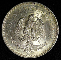 Mexico ESTADOS UNIDOS MEXICANOS Silver 1944 1 Peso aUNC KM# 455 (27 414)