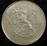 Finland Copper-Nickel 1929 25 Penniä Mint-200,000 KEY DATE KM# 25 (24 149)