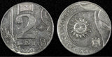 MOLDOVA 2020 2 Lei 23.7 mm KM# 154 GEM BU  RANDOM PICK (1 Coin)