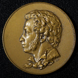 RUSSIA Medal Alexander Pushkin 1799-1837 100th Anniversary 36.6 mm Salykov-1084a