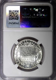 SWEDEN Silver 1932 G 2 Kronor NGC MS63 Death of Gustaf II Adolf BU KM# 805 (005)