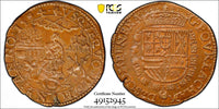 SPANISH NETHERLANDS 1594 Jeton PCGS MS63 BN TOP GRADED Antwerp Mint; Dugn 3344