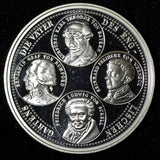 GERMANY Silver Medal 1989 English Garden 200 Years 30g. 42mm Edge"1411" (701)