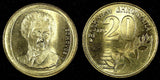 GREECE 1990 20 Drachmes Dionysios Solomos UNC KM# 154 RANDOM PICK (1 Coin) (965)