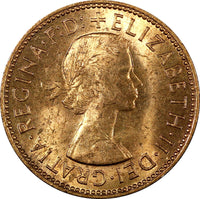GREAT BRITAIN Elizabeth II 1966 1/2 Penny UNC KM# 896 RANDOM PICK (1 Coin)