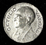 BRAZIL Dr. Getulio Vargas Copper-Nickel 1940 100 Reis   KM# 544 ( 27 603)