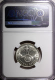 Germany - Third Reich Silver 1938 B 2 Reichs Mark NGC MS63 Hindenburg KM# 93 (7)