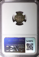 FRANCE Charles X Silver 1829 A  1/4 Franc NGC MS63 RAINBOW TONED KM# 722.1 (12)