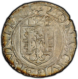 Germany BESANCON Charles V Silver 1548 Carolus PCGS MS62 MB# 6 TOP GRADED (94)