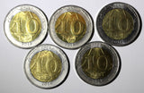 MOLDOVA 2018 10 Lei 25.3 mm Bimetallic KM# 156 GEM UNC/BU RANDOM PICK (1 Coin)