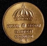Sweden Gustaf VI Adolf Bronze 1959 TS 2 Ore GEM BU  KM# 821 (30 196)