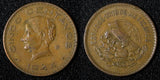 Mexico ESTADOS UNIDOS MEXICANOS Bronze 1944 5 Centavos WWII ISSUE KM# 424 (927)