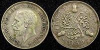 Great Britain George V Silver 1932 3 Pence KM# 831 (24 186)