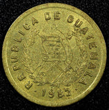Guatemala Bartolome de las Casas Brass 1982 1 Centavo KM# 275.4  (24 467)