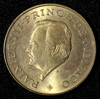 MONACO Rainier III 1979 10 Francs Paris Mint .Mintage-190.500 KM# 154 (28 080)